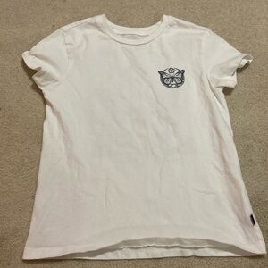 Vans off the wall white t-shirt with design